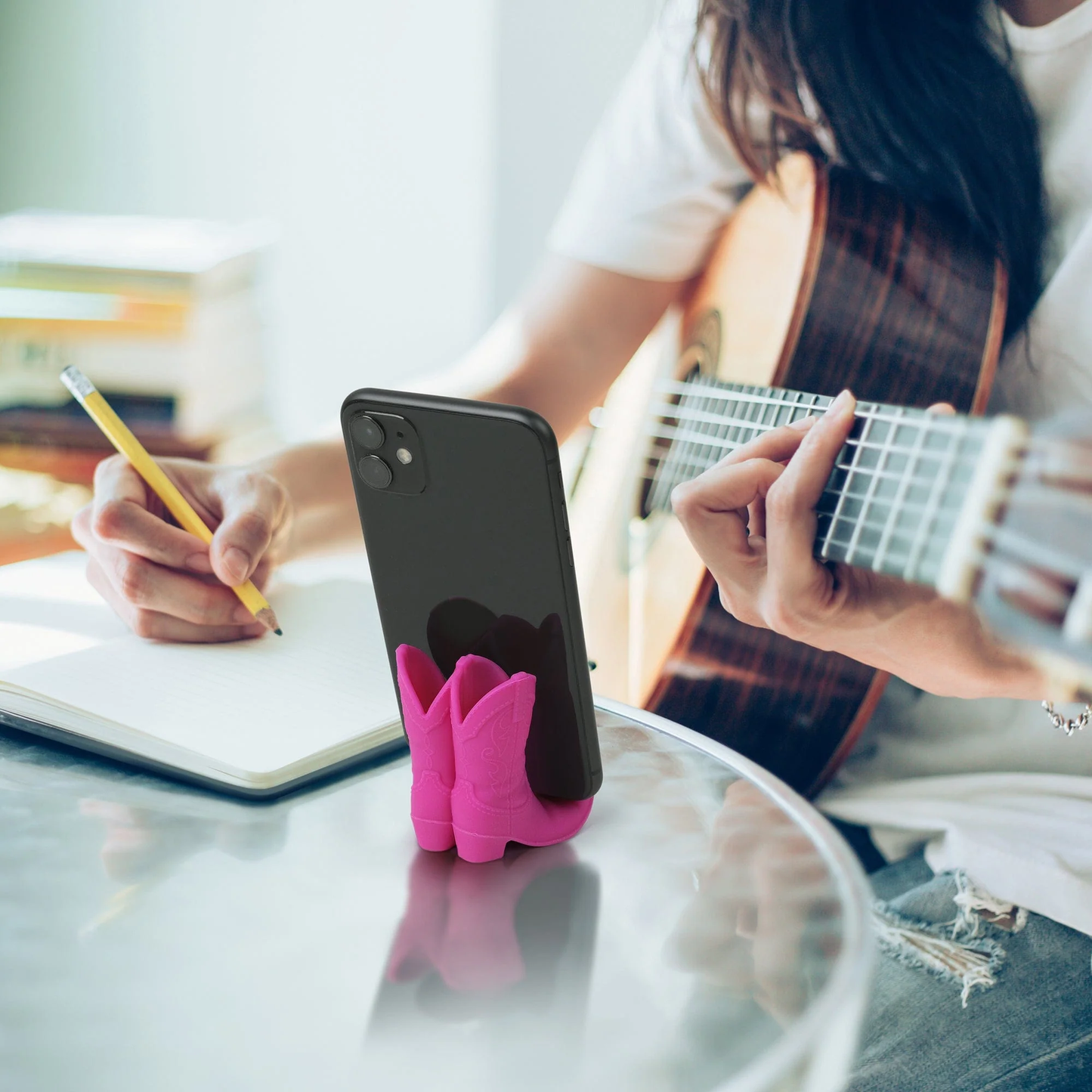 Giddy Up Cowboy Boot Phone Stand