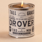 Drover: Leather + Bergamot Soy Wax Candle