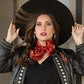 Fringe "Banditos" Silk Wild Rag