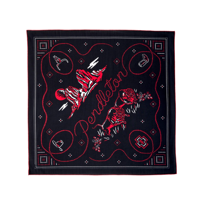 Pendleton Cowboy Scene Bandana