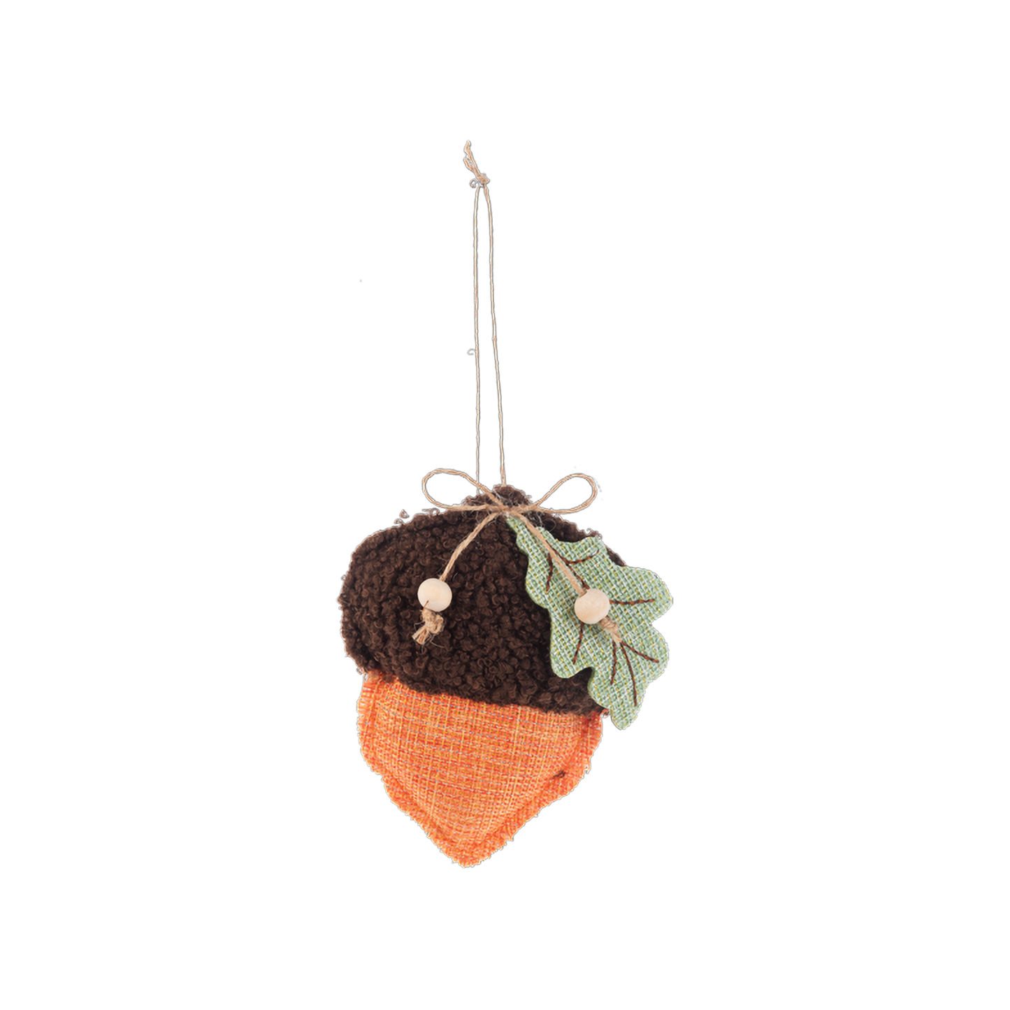 Metallic Acorn Ornament