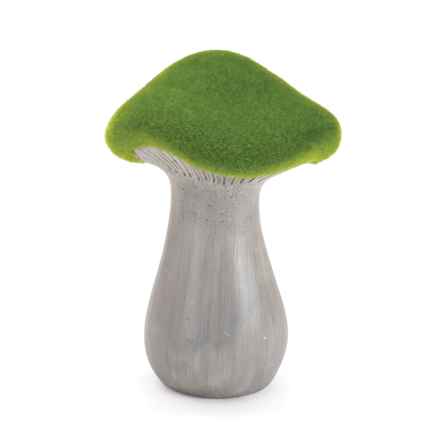 Faux Moss Resin Mushroom Figurines