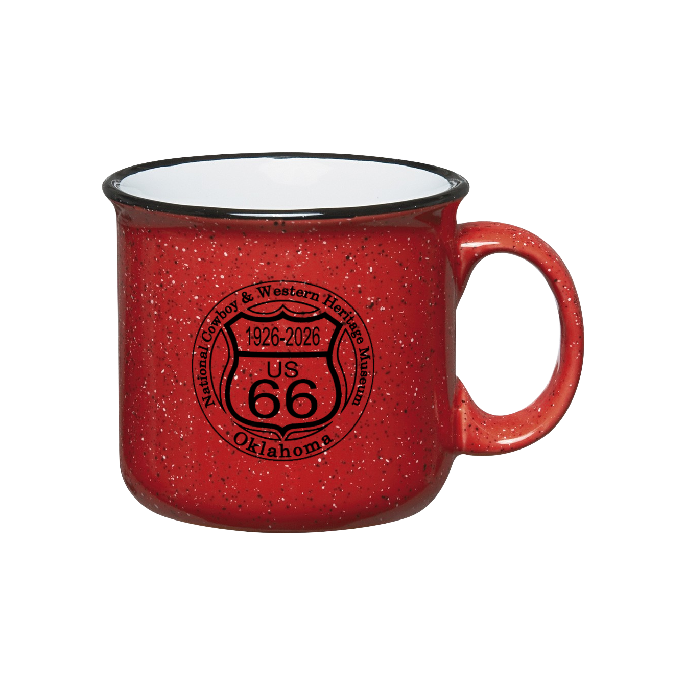 National Cowboy Museum Route 66 Centennial Campfire Mug