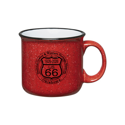 National Cowboy Museum Route 66 Centennial Campfire Mug