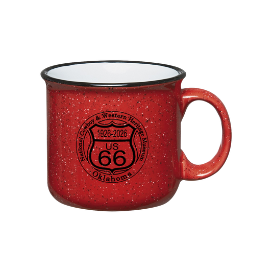 National Cowboy Museum Route 66 Centennial Campfire Mug