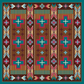 Fringe "Earthwork" Silk Wild Rag