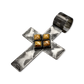Picture Jasper Cluster Cross Pendant by Rocki Gorman