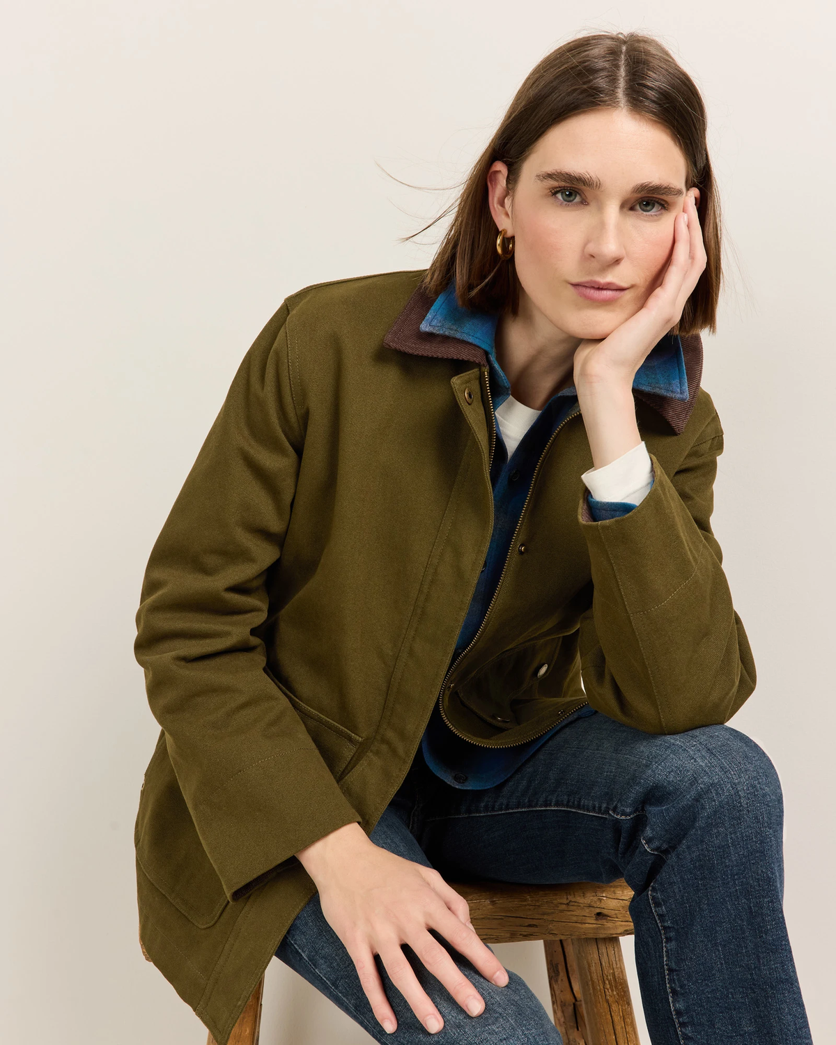 Pendleton Women's Cascades Canvas Barn Coat