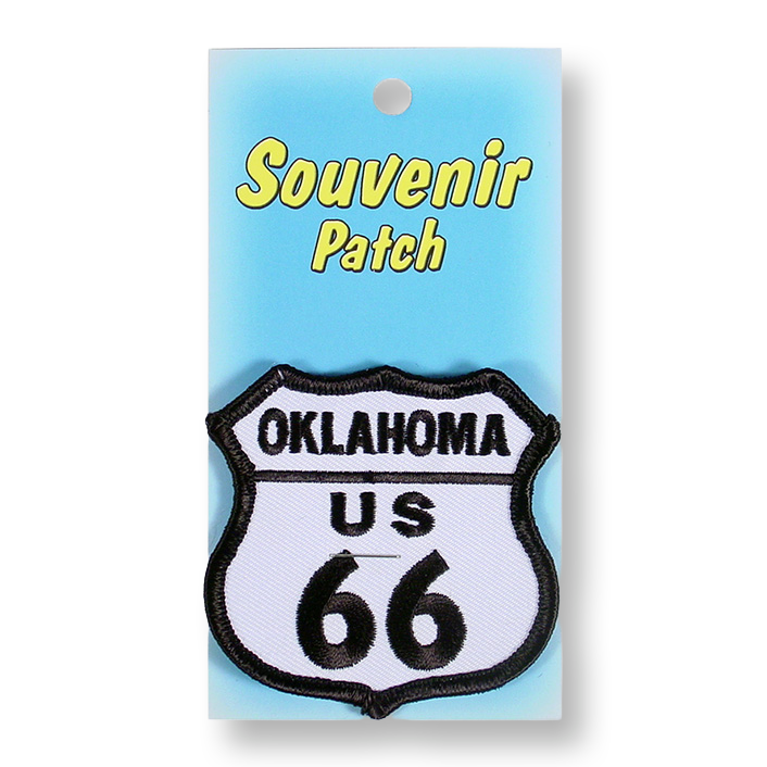Oklahoma Route 66 Shield Patch