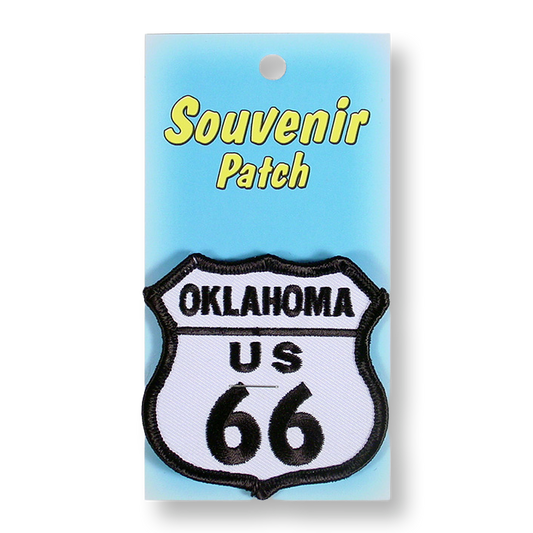 Oklahoma Route 66 Shield Patch