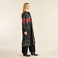 Pendleton Women's Lambswool Duster Cardigan - Black Heather Multi