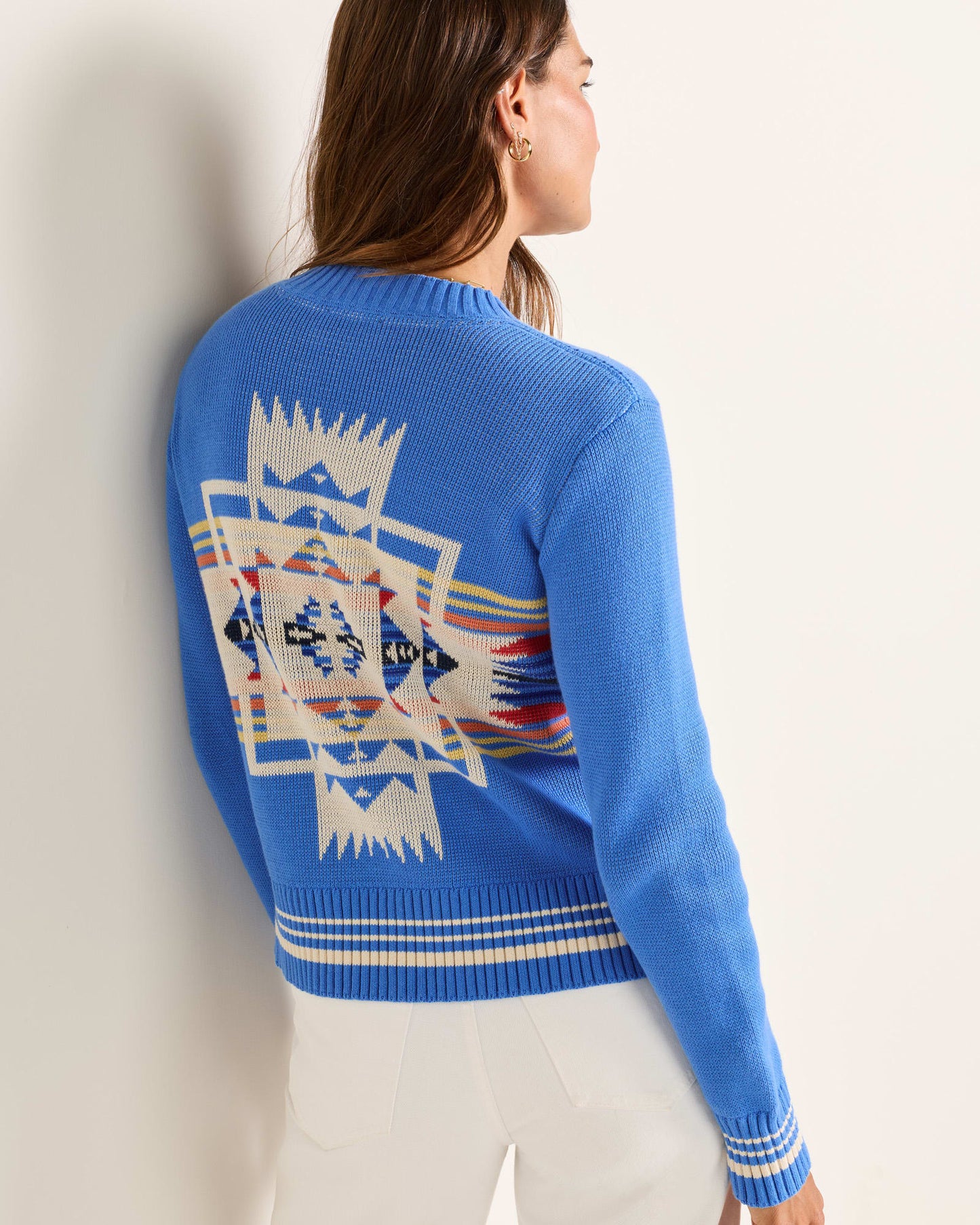 Pendleton Women's Columbia River Cotton Sweater