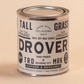 Drover: Leather + Bergamot Soy Wax Candle