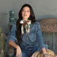 Fringe "Haute Horse" by Amy Moorehouse Silk Wild Rag