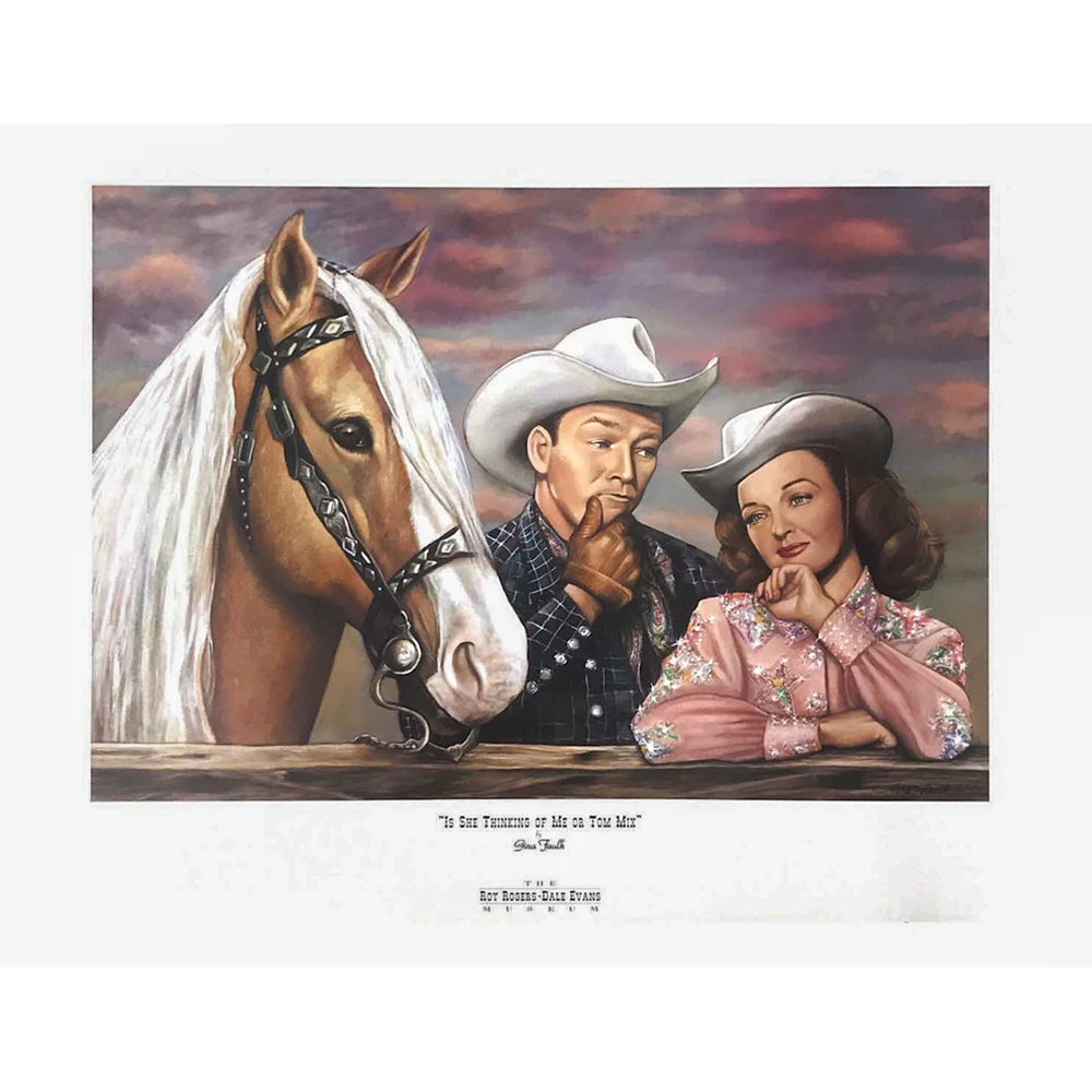Is She Thinking of Me or Tom Mix by Gina Faulk