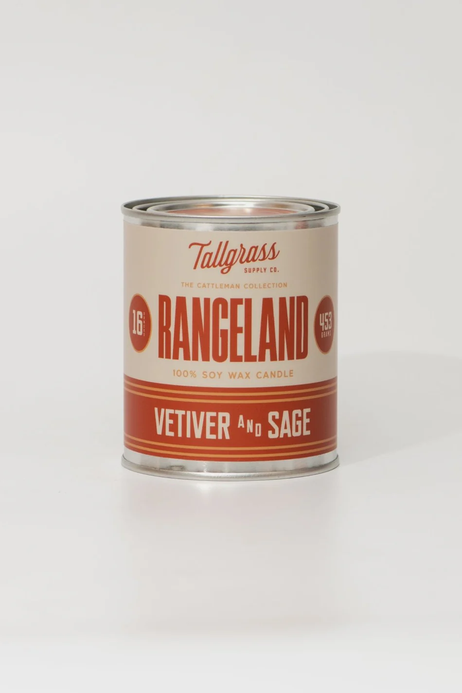 Cattleman Collection: Rangeland - Vetiver + Sage Soy Wax Candle Gift Box Set