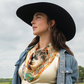Fringe "Turning Point" by Dolan Geiman Silk Wild Rag