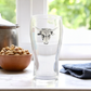 Longhorn Pint Glass