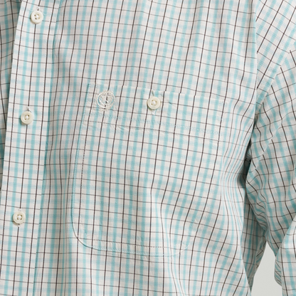 Wrangler Men's George Strait Long-Sleeved One Pocket Button Down Shirt