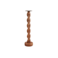 Twisted Mango Wood Candlestick