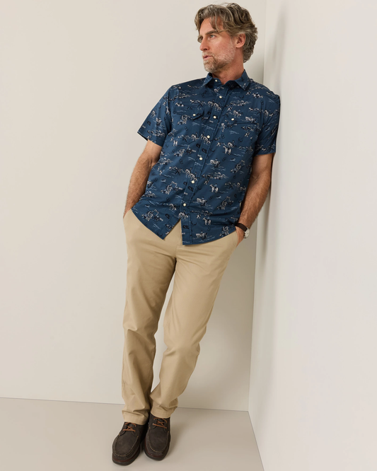 Pendleton Men's Short-Sleeve Laramie Snap-Front Shirt