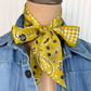 Fringe "Luck Be a Paisley" Silk Twilly