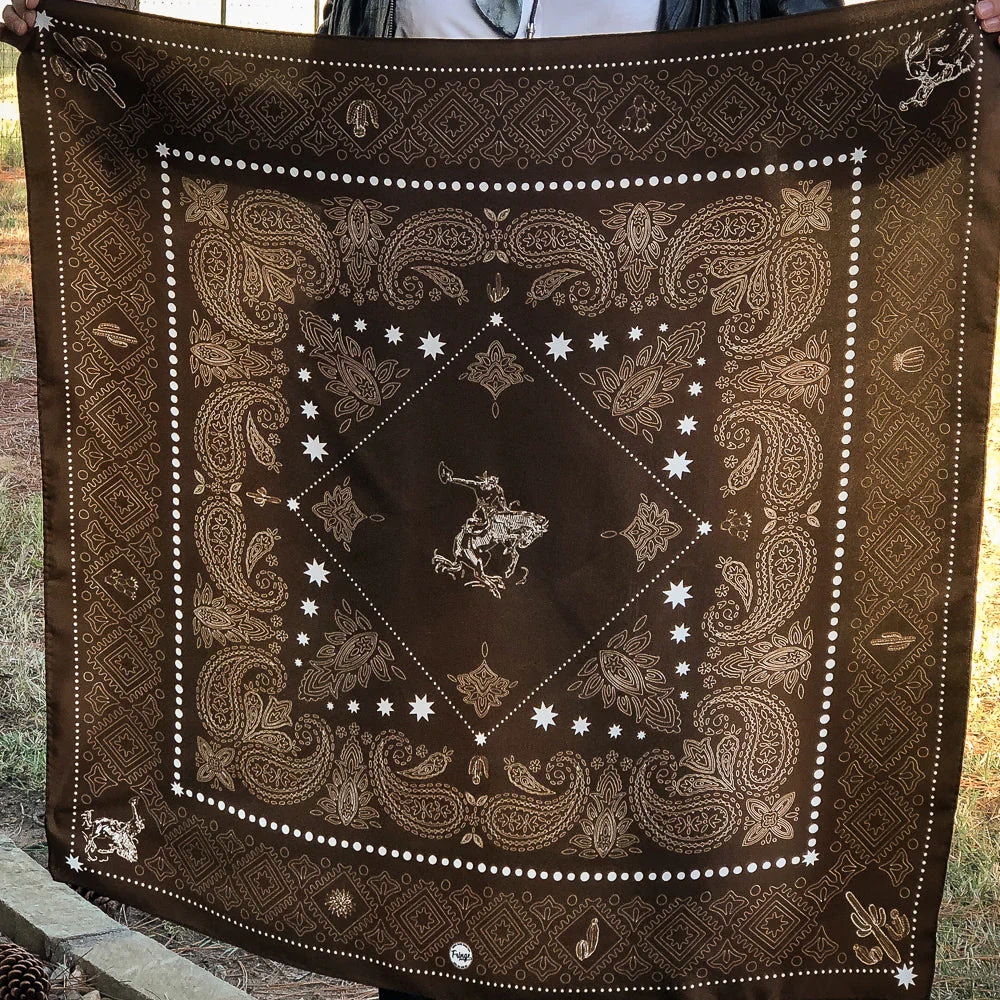 Fringe "Banditos" Silk Wild Rag