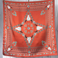 Fringe "Squash Blossomed" Silk Wild Rag