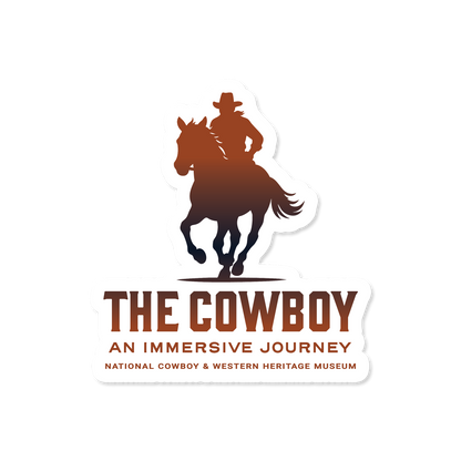 The Cowboy: An Immersive Journey Die-Cut Sticker