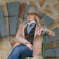 Fringe "Big Pasture" by Dolan Geiman Silk Wild Rag