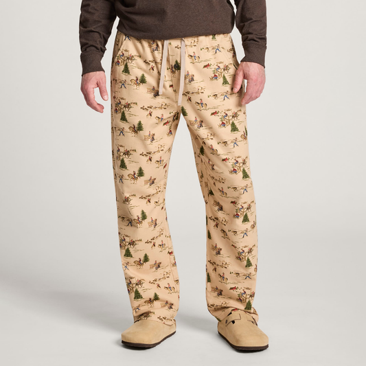 Pendleton Men's Ranch Print Flannel Pajama Pants