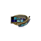 Midnight Mesa Gold-Filled Watch Band with Turquoise, Lapis Lazuli & Onyx