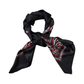 Black Bandana Silk Scarf