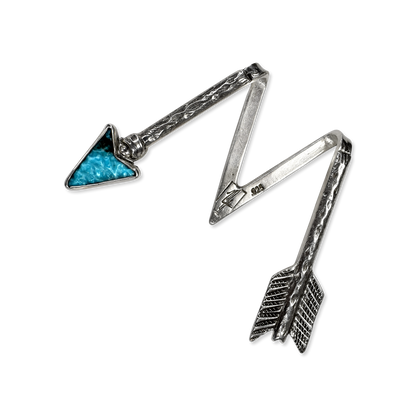 Hallett Peak Blue Kingman Turquoise Broken Arrow Brim Biter®