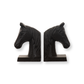 Cast Iron Horse Head Bookends - Set of 2