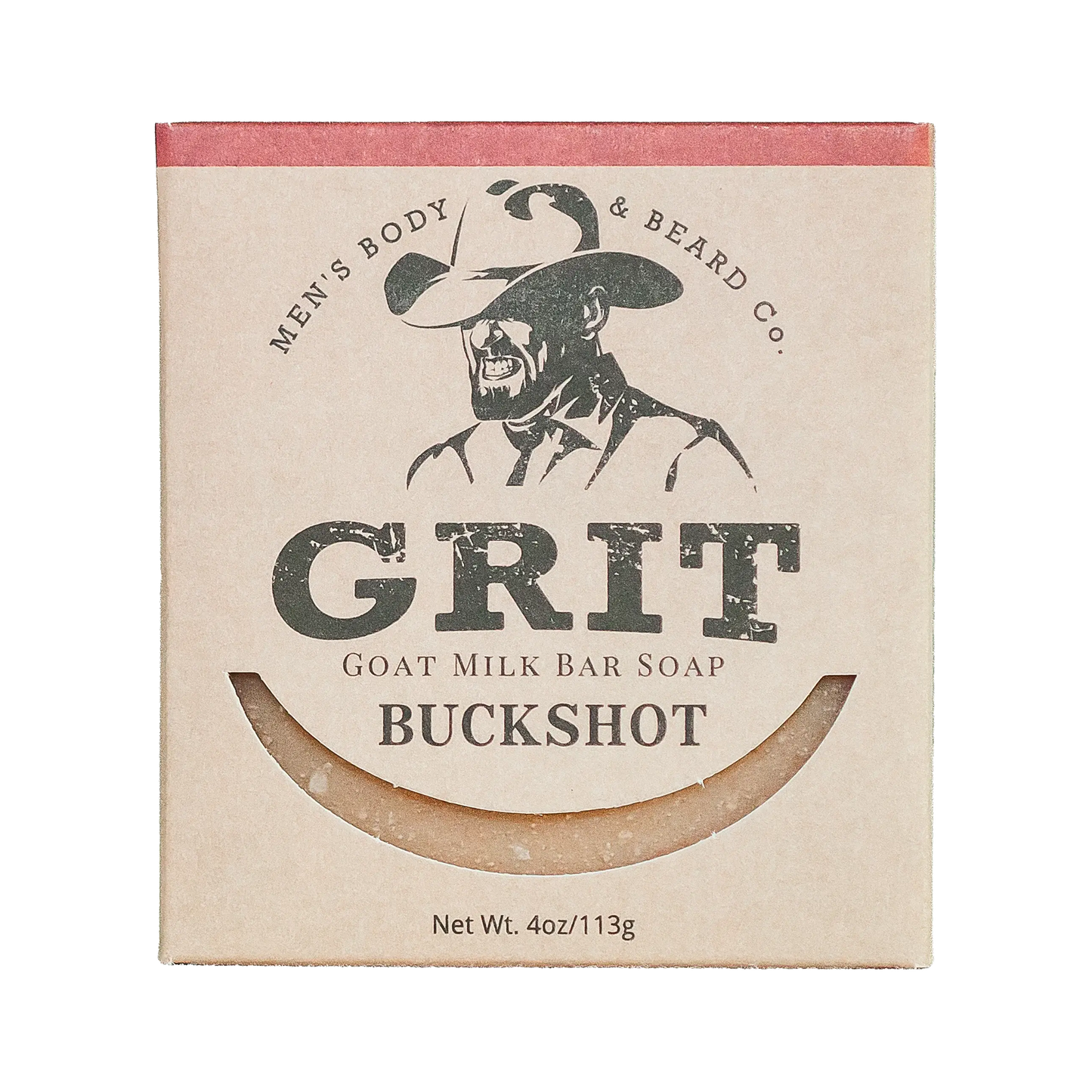 Grit Beard Co. Goat Milk Bar Soap - Buckshot