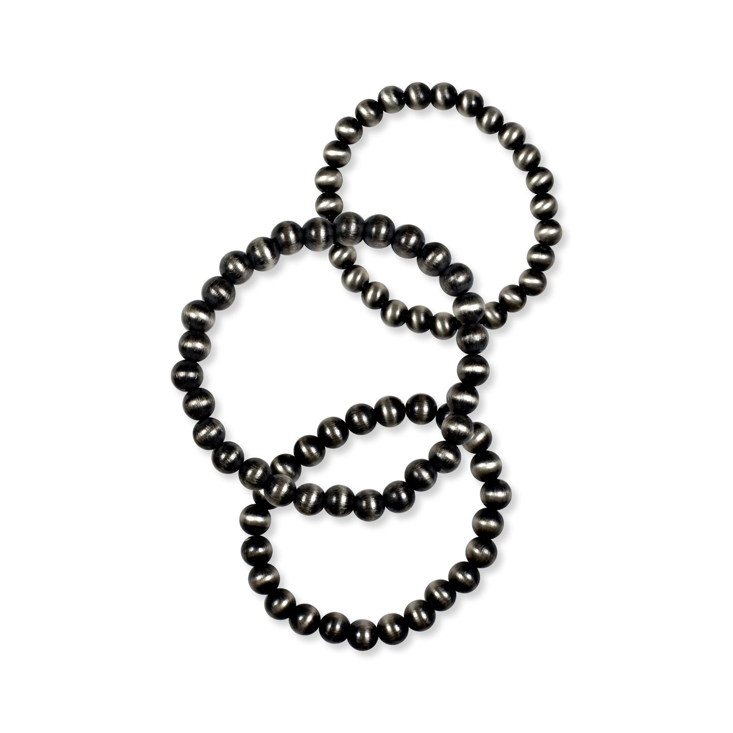 Goddess Antiqued Sterling Bead Bracelet By Rocki Gorman