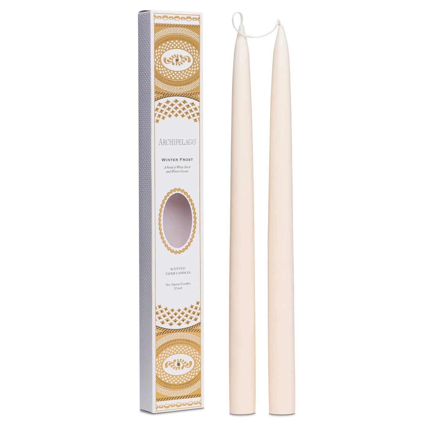 Archipelago Winter Frost Taper Candle Set