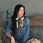 Fringe "Haute Horse" by Amy Moorehouse Silk Wild Rag
