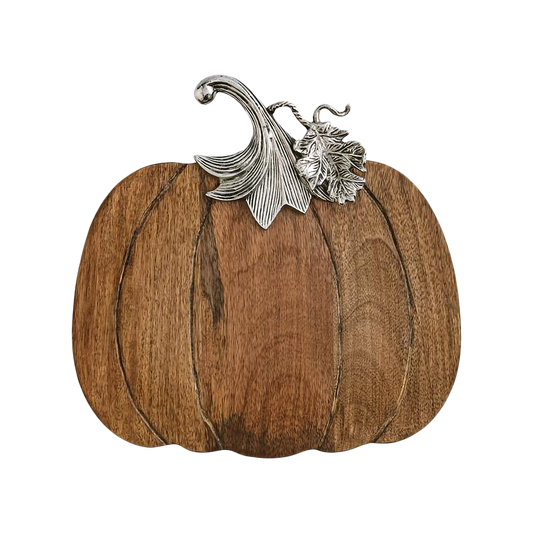 Metal and Wood Pumpkin Board