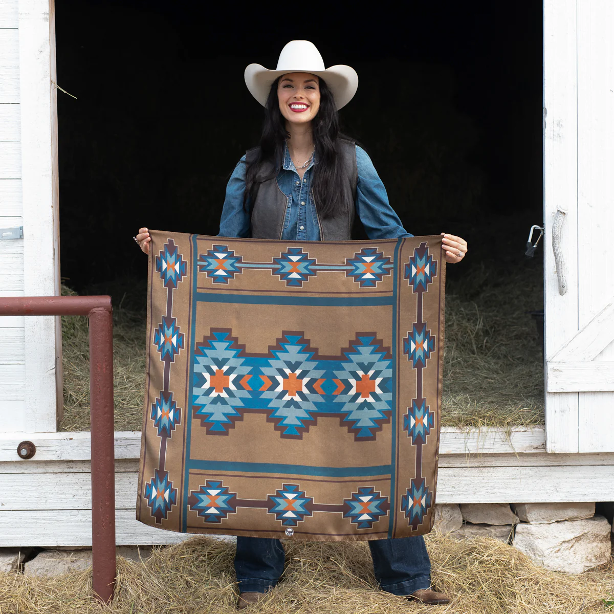 Fringe "Telluride" Silk Wild Rag