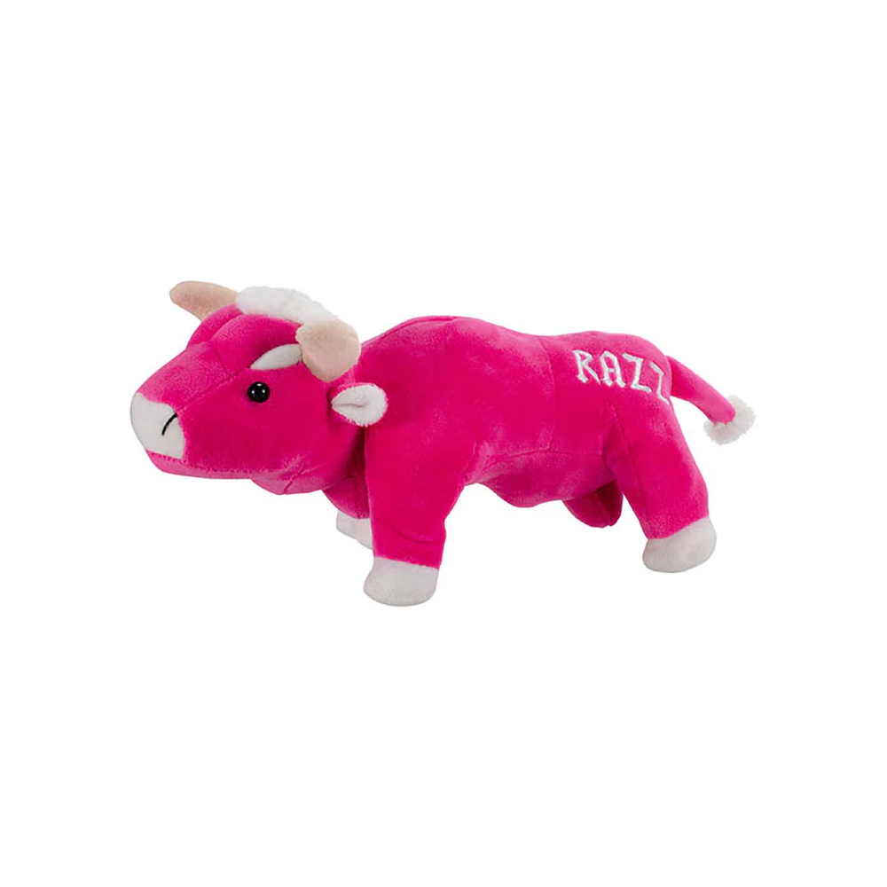 Razz Hot Pink Bull Plushie