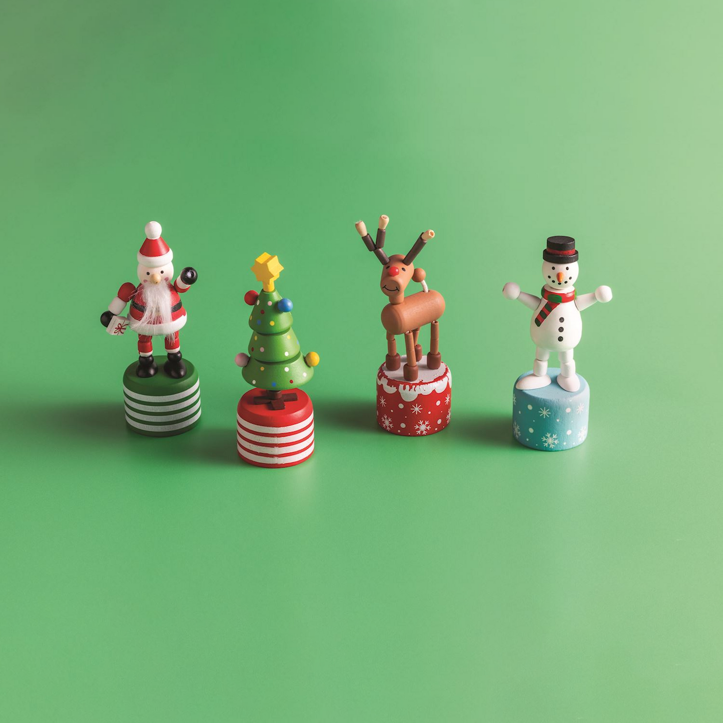 Collapsing Wooden Christmas Toy