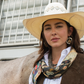 Fringe "Broken Spoke" by Dolan Geiman Silk Wild Rag