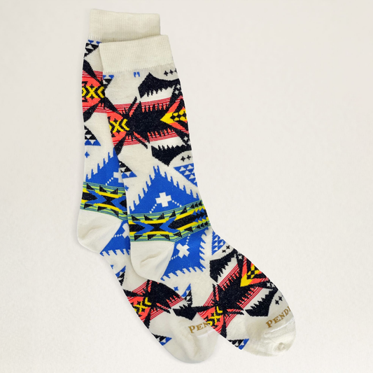 Pendleton Nehalem Crew Socks - Ivory