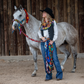 Fringe "Queen of the Rodeo" by Amy Moorhouse Silk Wild Rag