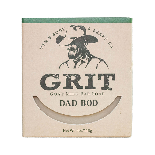 Grit Beard Co. Goat Milk Bar Soap - Dad Bod