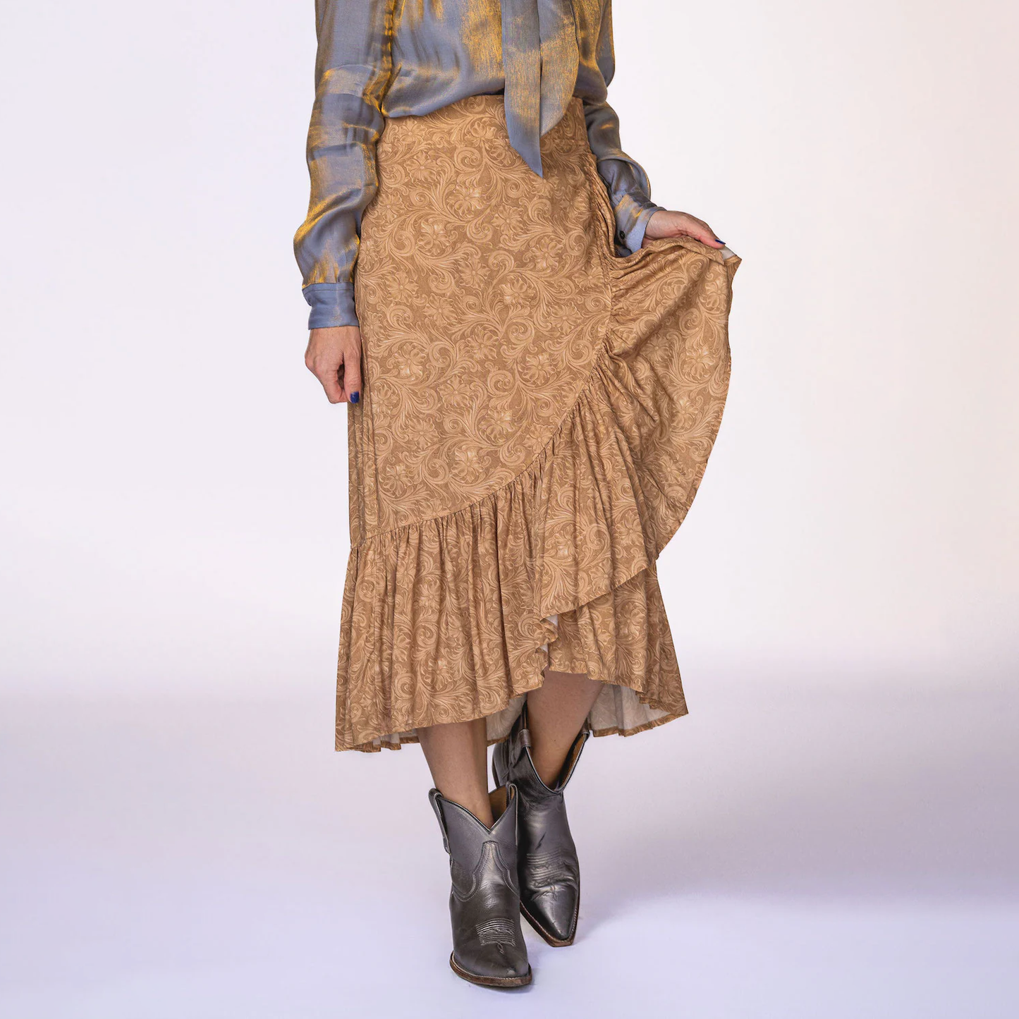 Lovlei Ranch Savannah Ruffle Skirt