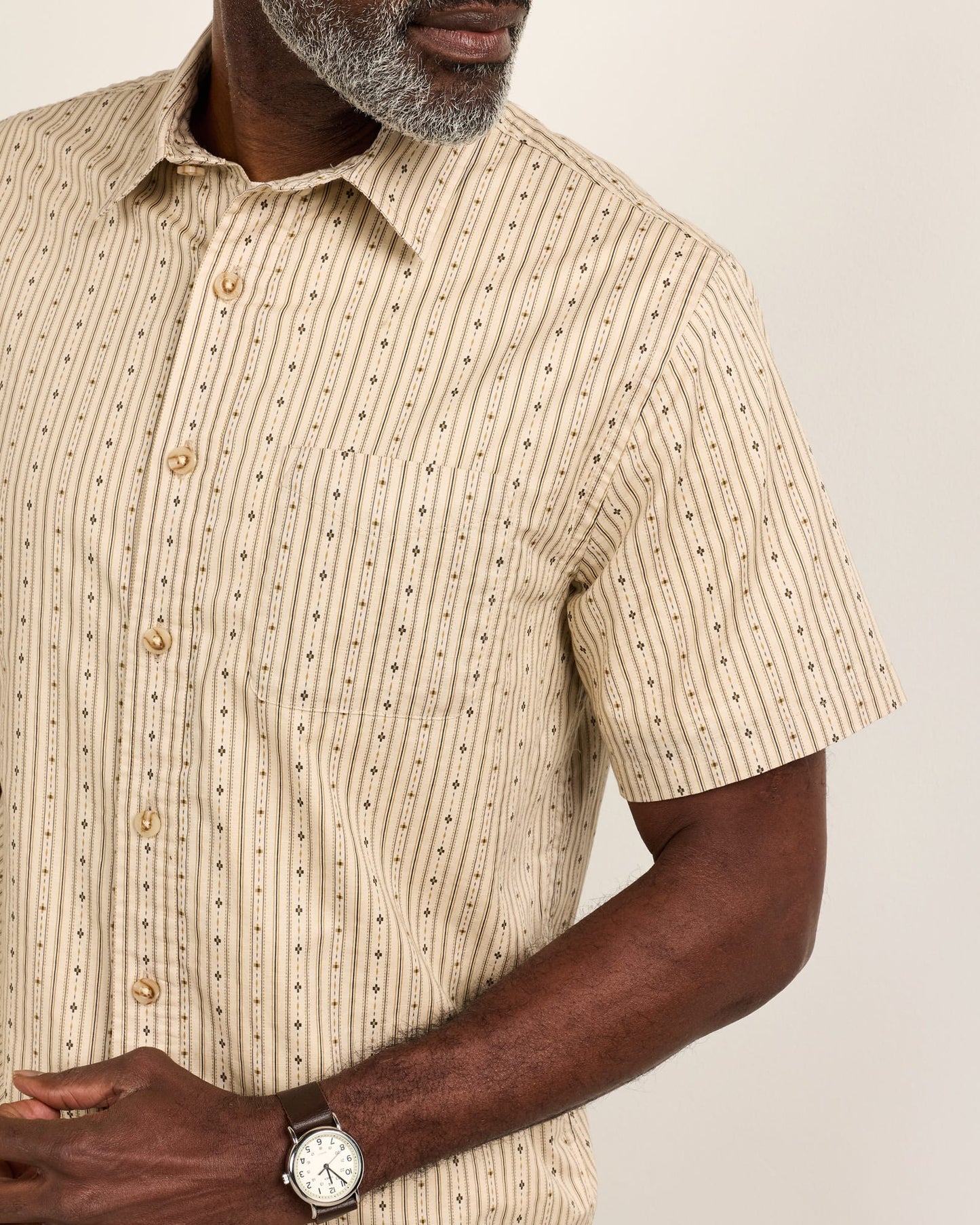 Pendleton Men's Short-Sleeve Shoreline Cotton Shirt