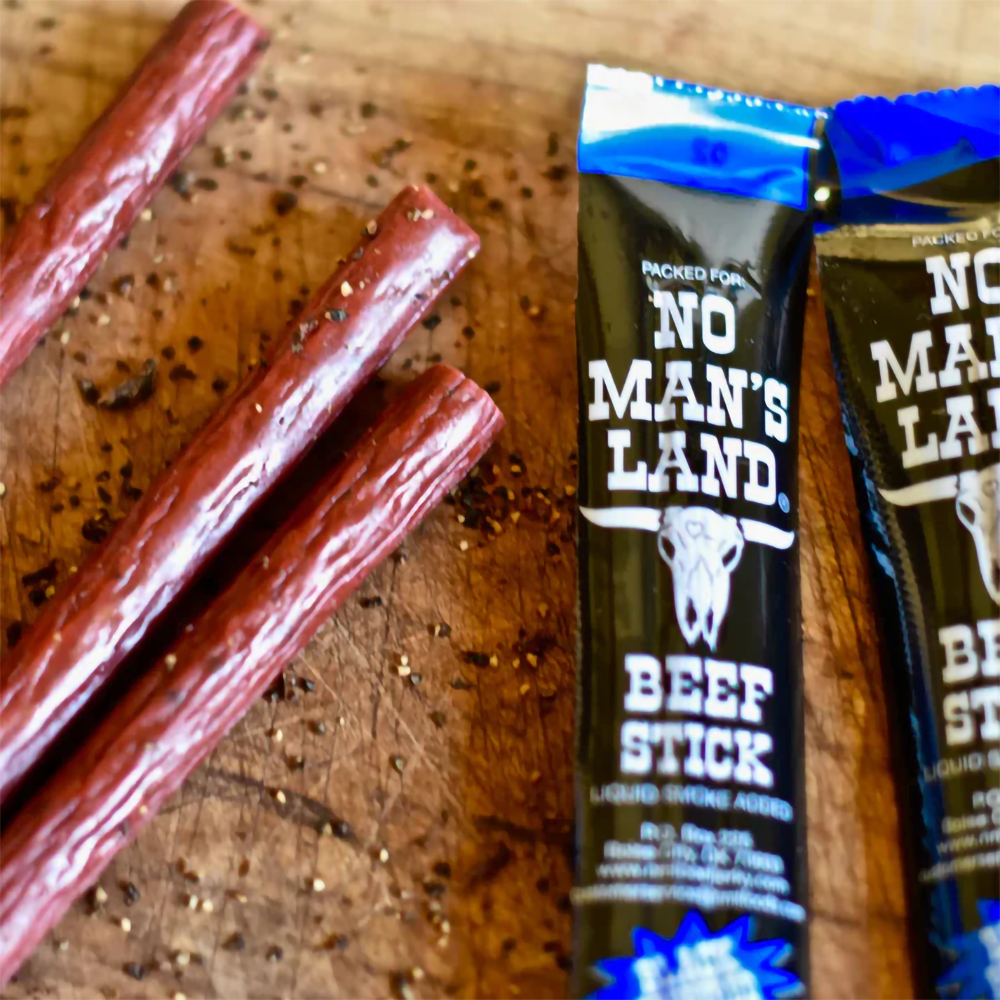 No Man's Land Beef Stick - Black Pepper - 1 oz